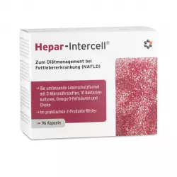 Hepar-Intercell® Kompleks na Wsparcie Wątroby (96 kaps) Mito-Pharma