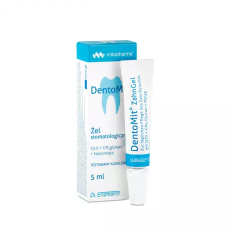 DentoMit Żel Stomatologiczny MSE Dr Enzmann 5 ml Mito-Pharma