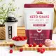 Keto Shake MCT Kolagen Białko WPI Dieta Ketogeniczna - Dzika Malina 500 g BeKeto