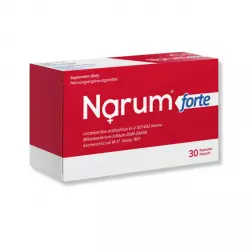 Probiotyk Narum Forte 100 mg (30 kaps) Lactobacillus Acidophilus Na Jelita żołądek Narine