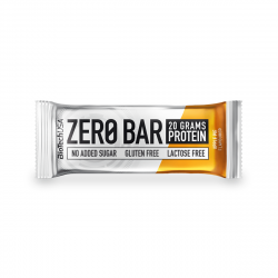 ZERO BAR Baton Proteinowy o Wysokiej Zawartości Białka o Smaku Szarlotki Bez Laktozy Bez Glutenu 50 g BioTechUSA