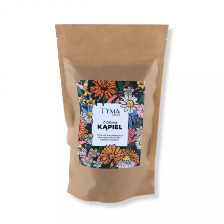 Ziołowa Kąpiel Mieszanka Dzikich Ziół (AZS, łuszczyca, egzema) 150 g Tyma Herbs