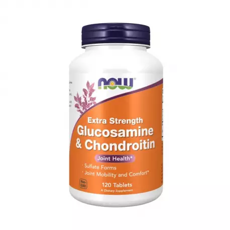 Glukozamina i Chondroityna Extra Strenght (120 tab) Now Foods