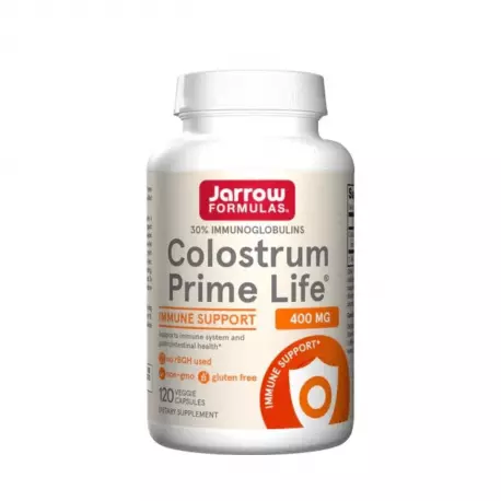Colostrum Prime Life 400 mcg Wołowe  (120 kaps) Jarrow Formulas