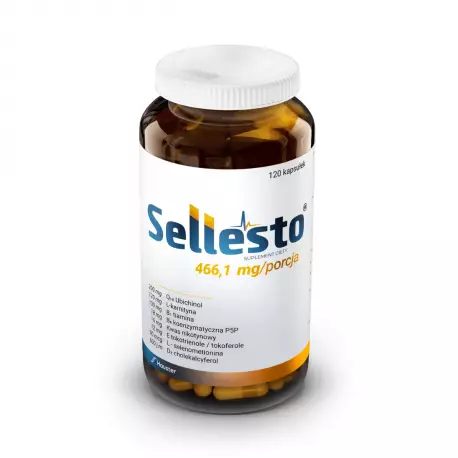 Sellesto 466,1 mg (120 kaps) Wsparcie Serca Hauster