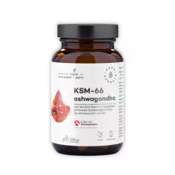 Ashwagandha KSM-66 200 mg VEGE (120 kaps) Aura Herbals