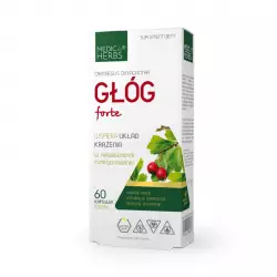 Głóg Forte 520 mg Krążenie i Zdrowe Serce (60 kaps) Medica Herbs