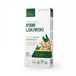 Imbir Lekarski 600 mg (60 kaps) Medica Herbs