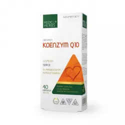 Koenzym Q10 (Ubichinon) 100 mg Serce i Krążenie (40 kaps) Medica Herbs