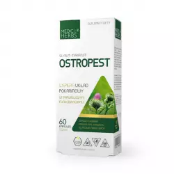 Ostropest 312 mg Wsparcie Wątroby (60 kaps) Medica Herbs