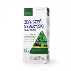 Żeń-Szeń Syberyjski (Eleuthero) 400 mg (60 kaps) Medica Herbs