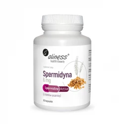 Spermidyna Active 6 mg z Kiełków Pszenicy (60 kaps) Aliness