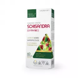Schisandra (Cytryniec Chiński) na Uspokojenie 550 mg (60 kaps) Medica Herbs