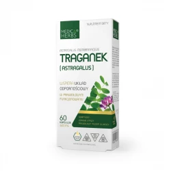 Traganek (Astragalus) 600 mg Odporność (60 kaps) Medica Herbs