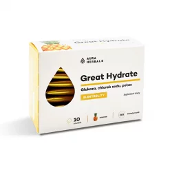 Elektrolity Great Hydrate - Ananas (10 saszetek) Aura Herbals