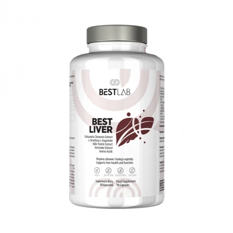BestLiver Wspiera Zdrowie Wątroby (90 kaps) BestLab