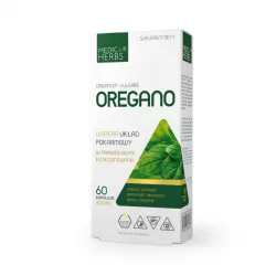 Oregano 600 mg Wsparcie Wątroby i Trawienia (60 kaps) Medica Herbs