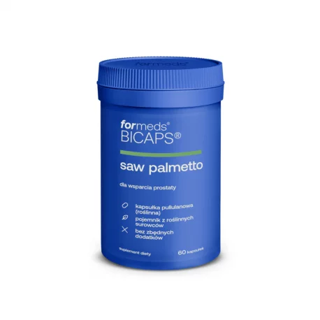 BICAPS SAW PALMETTO Wsparcie Prostaty (60 kaps) ForMeds