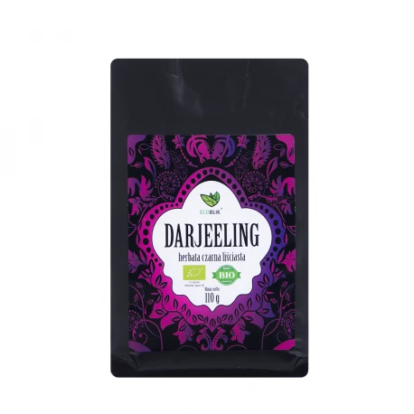 Ekologiczna Herbata Czarna Liściasta DARJEELING 110 g EcoBlik