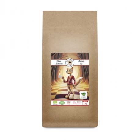 Kawa Ziarnista 100% Arabica ETIOPSKI LIS Eko 1 kg EcoBlik