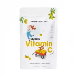 MyKids Vitamin C Wegańska Witamina C w Żelkach dla Dzieci o Smaku Cytrynowym (60 szt) Health Labs Care (OUTLET)