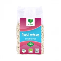 Ekologiczne Płatki Ryżowe BIO 300 g BeOrganic