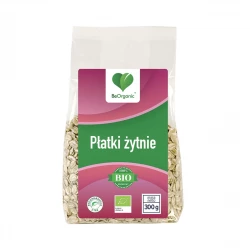 Ekologiczne Płatki Żytnie BIO 300 g BeOrganic