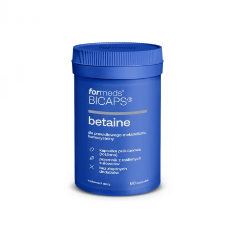 BICAPS Betaina HCL 660 mg (60 kaps) ForMeds