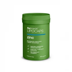 LIPOCAPS ZINC 15 Glukonian Cynku (60 kaps) ForMeds