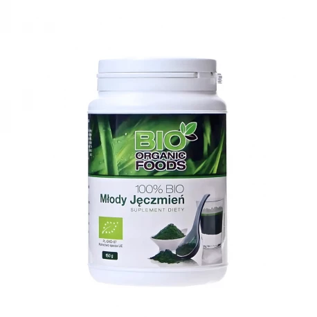 Młody Jęczmień Zielony BIO 150 g Bio Organic Foods