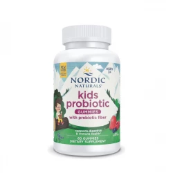 Probiotic Gummies Kids 1,5 mld Żywych Szczepów Probiotyk dla Dzieci (60 żelków) Nordic Naturals