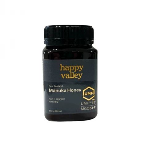 Miód Manuka UMF 15+ MG 514+ 500g Premium Happy Valley