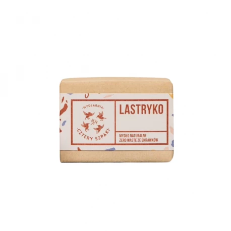 Mydło w Kostce Lastryko Naturalne 110 g Mydlarnia Cztery Szpaki