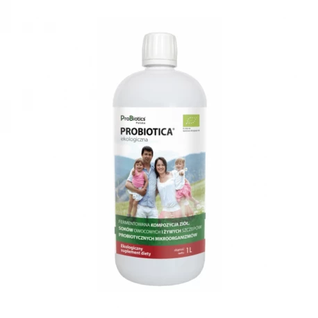 Probiotica Kompozycja Szczepów Probiotycznych i Ziół Ekologiczna (1000 ml) ProBiotics Polska