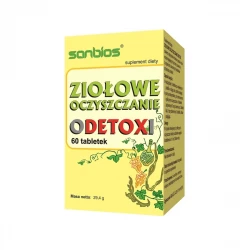 Ziołowe Oczyszczanie oDETOXi (60tab) DETOX SANBIOS