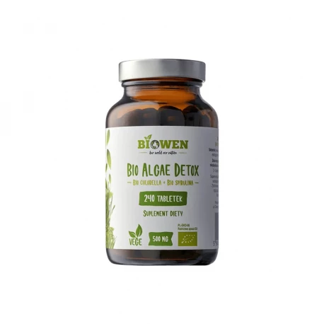 Algi Bio Algae Detox Chlorella + Spirulina 500 mg (240 tab) Biowen