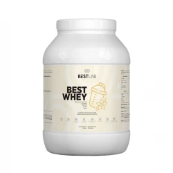 BestWhey Odżywka Białkowa ISO WHEY Kreatyna BCAA Bromelaina Wanilia 900 g BestLab