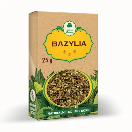 Bazylia Suszona 25 g Przyprawa Dary Natury