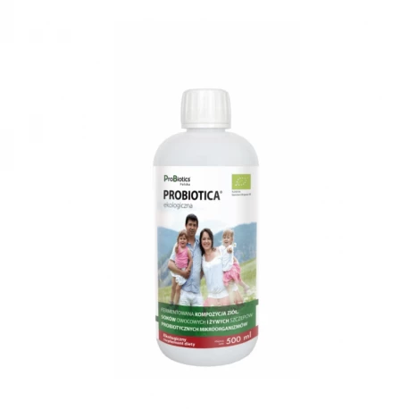 Probiotica Ekologiczna Kompozycja Szczepów Probiotycznych i Ziół Dla Rodziny (500 ml) ProBiotics Polska