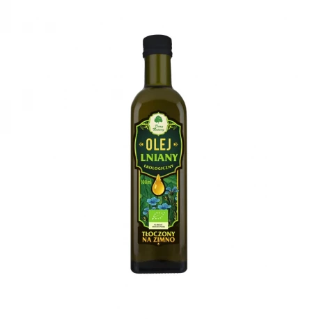 Olej Lniany EKO 100 ml Dary Natury (OUTLET)