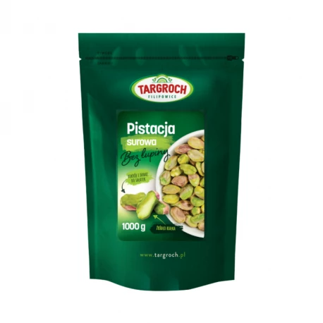 Pistacje Łuskane Surowe Niesolone 1 kg TARGROCH