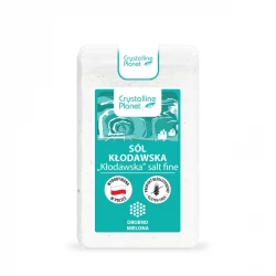 Sól Kłodawska Drobno Mielona Naturalna 600 g Crystalline Planet
