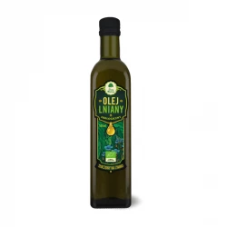 Olej Lniany EKO 500 ml Dary Natury (OUTLET)