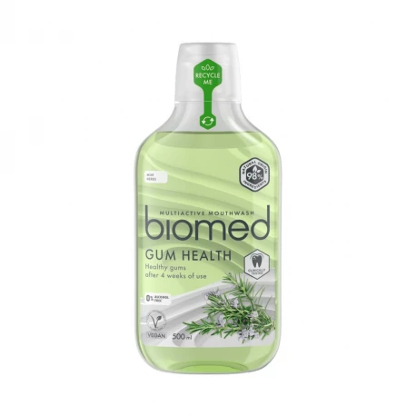 Płyn do Płukania Jamy Ustnej HUM HEALTH Naturalne Olejki Eteryczne 500 ml Biomed
