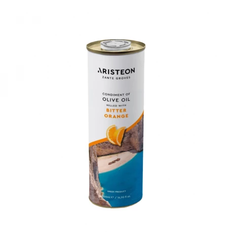 Oliwa z Oliwek Grecka z Gorzką Pomarańczą 500ml Zakynthos Grecka Aristeon