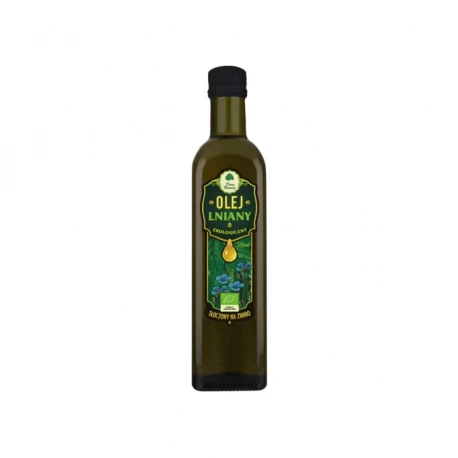 Olej Lniany EKO 250 ml Dary Natury (OUTLET)