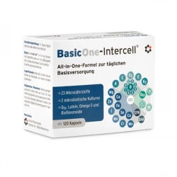 BasicOne-Intercell 30 Aktywnych Substancji Kompleksowe Wsparcie Organizmu (120 kaps) Mito-Pharma