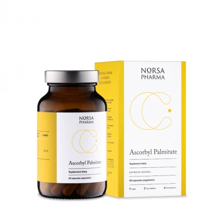 Ascorbyl Palmitate Witamina C Palmitynian Askorbylu (90 kaps) Norsa Pharma