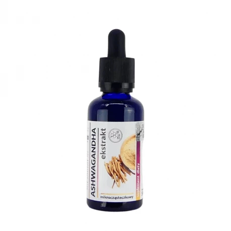 Ashwagandha Ekstrakt Mikrocząsteczkowy 50 ml Organis