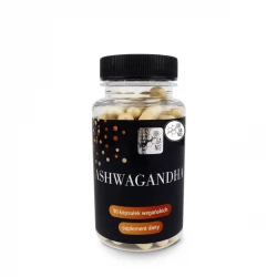 Ashwagandha Korzeń 400 mg Żeń-szeń Indyjski (90 kaps) Organis